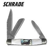 Schrade 34MPA Classic Uncle Henry Middleman Pearl Abalone