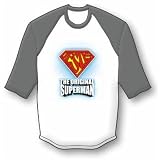 Original Superman - Christian - Christian and Religious Jersey - 3/4 Sleeve