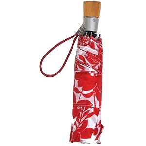 Totes Womens Auto Open Fashion Print Umbrella