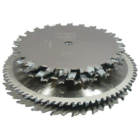 00-SBP1, 3-Piece Cabinet Maker's Dadonator Blade Package by infinity Tools