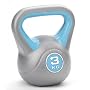 York 3kg Vinyl Kettlebell