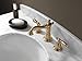 Delta Faucet 3555LFCZ-216CZ Victorian Two Handle Widespread Bathroom Faucet, Champagne Bronze