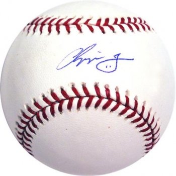 Chipper Jones Signed Official MLB Baseball