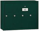 Salsbury Industries 3504GSP Surface Mounted Vertical Mailbox with Master Commercial Lock, Private Ac