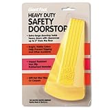 Master Caster Giant Foot Doorstop No-Slip Rubber Wedge 3-1/2w X 6-1/4d X 2h ....