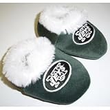 New York Jets NFL Baby Bootie Slippers - Toddler (0-3 Months)