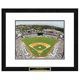 Los Angeles Dodgers MLB Framed Double Matted Stadium Print