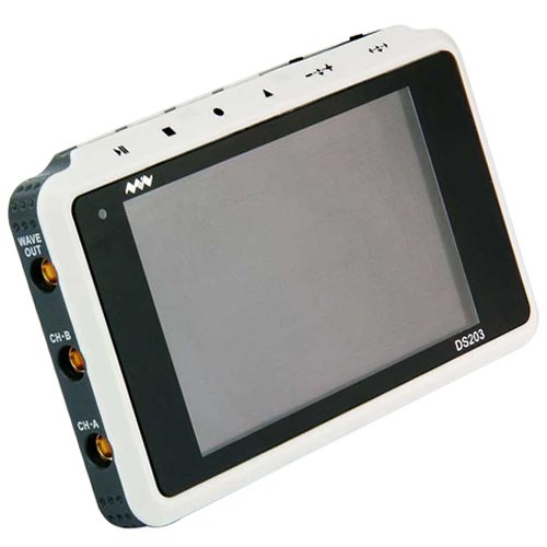 Pocket Size 4 Channel Digital Oscilloscope for Common Electronic Engineering Tasks - Store Waveform, User Application and Upgrade Firmware (Only Come with 2 Probes)