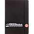 Monsieur Notebook Leather Journal - Black Ruled Medium (Monsieur Notebook Ruled, 24-lb Ivory)