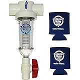 Spin Down Sand Separator / Sediment Water Filter System, 250 Mesh, 3/4 Inch Thread, Genuine KleenWater Can Holders