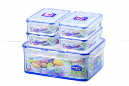 Lock & Lock HPL836SA Set Multifunktionsboxen 6tlg. Preisvergleich