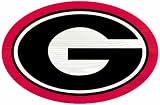 NCAA Georgia Bulldogs 11-by-17 Oval Wood Sign Traditional Look