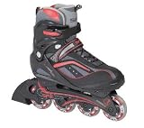 SFR Milan Mens Red/Black Inline Skates UK 10
