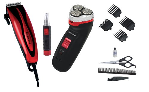 TECHWOOD Coffret Rasoir + Tondeuse