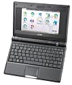 ASUS Eee PC 4G - Celeron M 353 / 630 MHz ULV - RAM 512 MB - HDD 4 GB SSD - WLAN : 802.11b/g - Linux - 7" Widescreen TFT 800 x 480 ( WVGA ) - camera - galaxy black