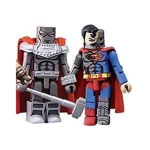 DC Universe MiniMates Wave 4 Steel and Cyborg Superman by 