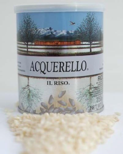 Acquerello Carnaroli Aged Risotto Rice, 17.6 Ounce Tin (Pack of 2)