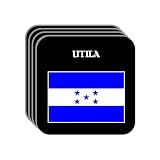 41KtdjOGKwL. SL160  Honduras   UTILA Set of 4 Mini Mousepad Coasters Reviews