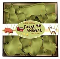 Fox Run Farm Animal Cookie Cutter Set