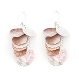 Rose Gold Cluster Earrings