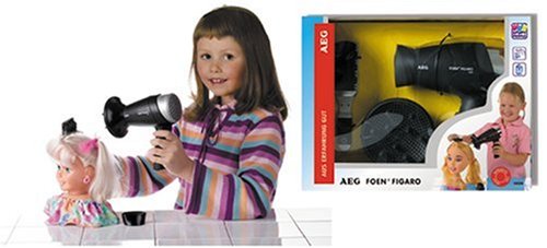 Childrens Toyshop  Spielwaren : Happy People 14008 - AEG, Foen mit Bürste