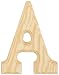 Wood Letters 6" - Letter A