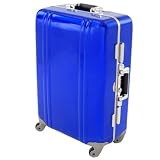 Zero Halliburton 24 Blue Classic Framed 4-Wheeled Suitcase