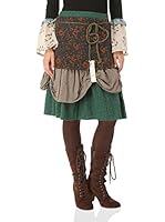 IAN MOSH Falda Dublin (Verde)