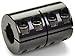 Ruland Manufacturing Co Inc MCLC-50-50-F - Clamp-On Rigid Coupling - MCLC Series, Black Oxide, 1215 Lead-Free Steel, Bore - Side 1: 50 mm, Bore - Side 2: 50 mm