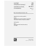 IEC 60118-1 Ed. 3.1 b:1999, Hearing aids - Part 1: Hearing aids with induction pick-up coil input