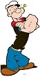 Popeye Life-Size Standup Poster