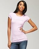 Basic Studded Crew Tee - ORCHID PETAL (XS)