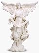 41" Joseph's Studio Gloria Angel Outdoor Christmas Nativity Statue