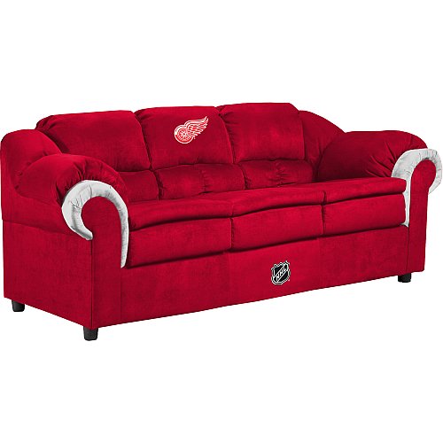 Baseline Detroit Red Wings Pub Sofa