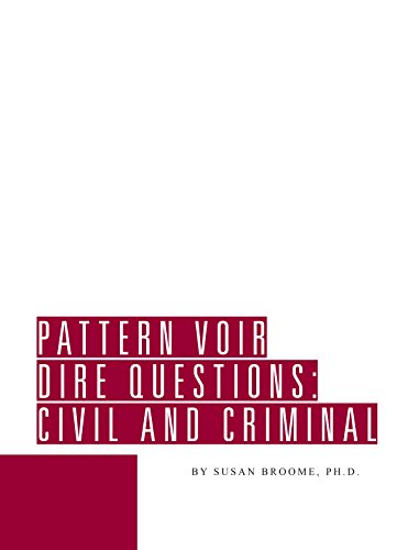 Pattern Voir Dire Questions