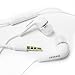 eCosmosTM Samsung GALAXY S DUOS Compatible Earphone / Handsfree with 3.5mm jack - White RS.159.00