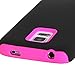 S5 MINI Case, E LV GALAXY S5 MINI Case - SHOCK ABSORPTION / HIGH IMPACT RESISTANT Full Body Hybrid Armor Protection Defender Case Cover for Samsung Galaxy S5 Mini SM-G800 with 1 stylus and 1 Microfiber Cleaning Cloth - HOT PINK