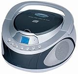 AEG SR 4320 CD Radio CD-Player (FM-Tuner) schwarz-silber