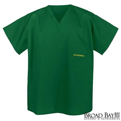 University of Oregon Scrubs Top Shirt- UO Ducks For HIM or HER -Officially Licensed NCAA College Logo Apparel For HIM or HER SEARCH BROAD BAY SCRUB FOR OTHER College Logo Apparel Unique GIFT Ideas for Man Men Woman Women Ladies Nurses