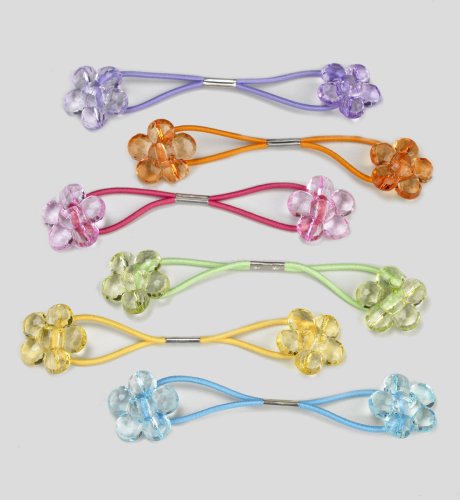 Multi-Coloured Flower Hairbands