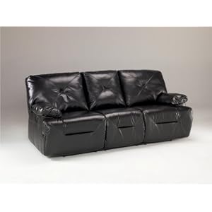 DuraBlend Black Sofa by Ashley Furniture