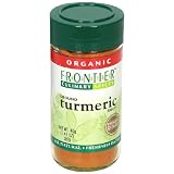 Frontier Organic Turmeric Root, Ground, 1.41-Ounce Container (Pack of 4)