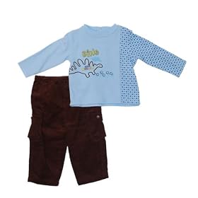 Buy Absorba Dinosaur 2 Piece Corduroy Pant Set (6 Months) by Absorba