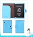 HAKACC Passport Holder Wallet Cover Case RFID Blocking Travel Wallet, Blue