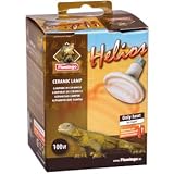 Heizstrahler für Terrarium, KERAMIKLAMPE HELIOS - 100W