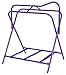 Tough1 Folding Floor Saddle Rack Purple