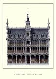 Maison du Roi art print 40x30cm by Architekturplakate