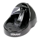 Petmate 24870 Deluxe Fresh Flow Pet Fountain, Large, Black