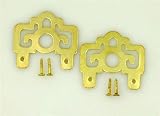 Asian Art - Pair of 2" Ming Geometric