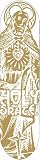 Holy Skate! Golden White Salvation 7.9 Skateboard Deck